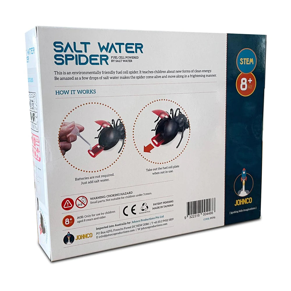 Johnco - Salt Water Spider kit - Toot Toot Toys