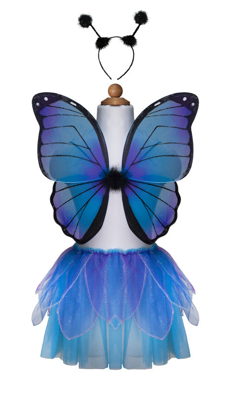 Midnight Butterfly Tutu with Wings and Headband (4-6 Years)