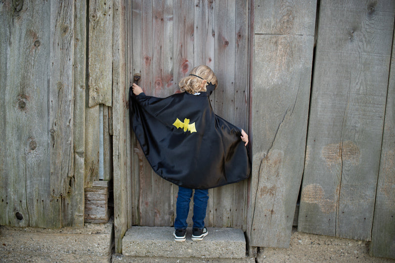 Reversible Spider and Bat Cape with Mask (4-6 Years)