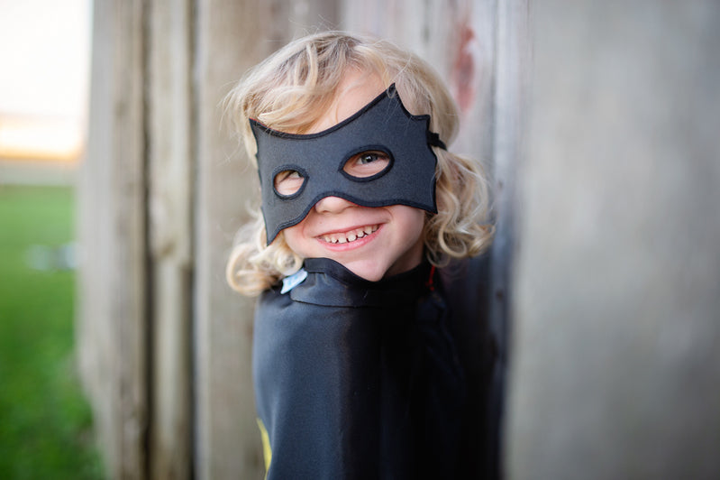 Reversible Spider and Bat Cape with Mask (4-6 Years)