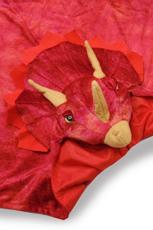 Triceratops Hooded Cape