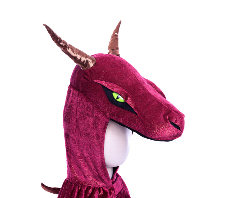 Burgundy and Copper Starry Night Dragon (5-6 Years)