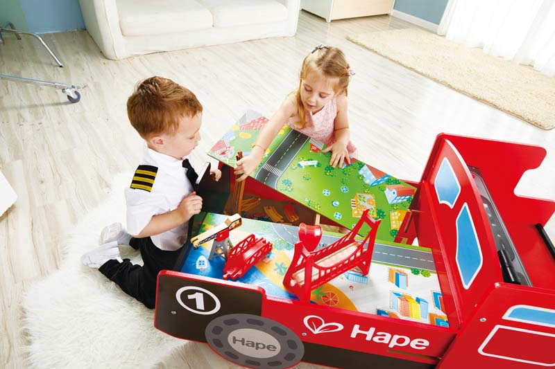 Hape - Ride On & Foldable Engine Table