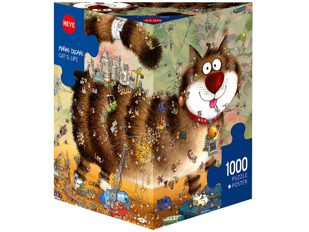 Cat's Life - 1000 Piece Puzzle