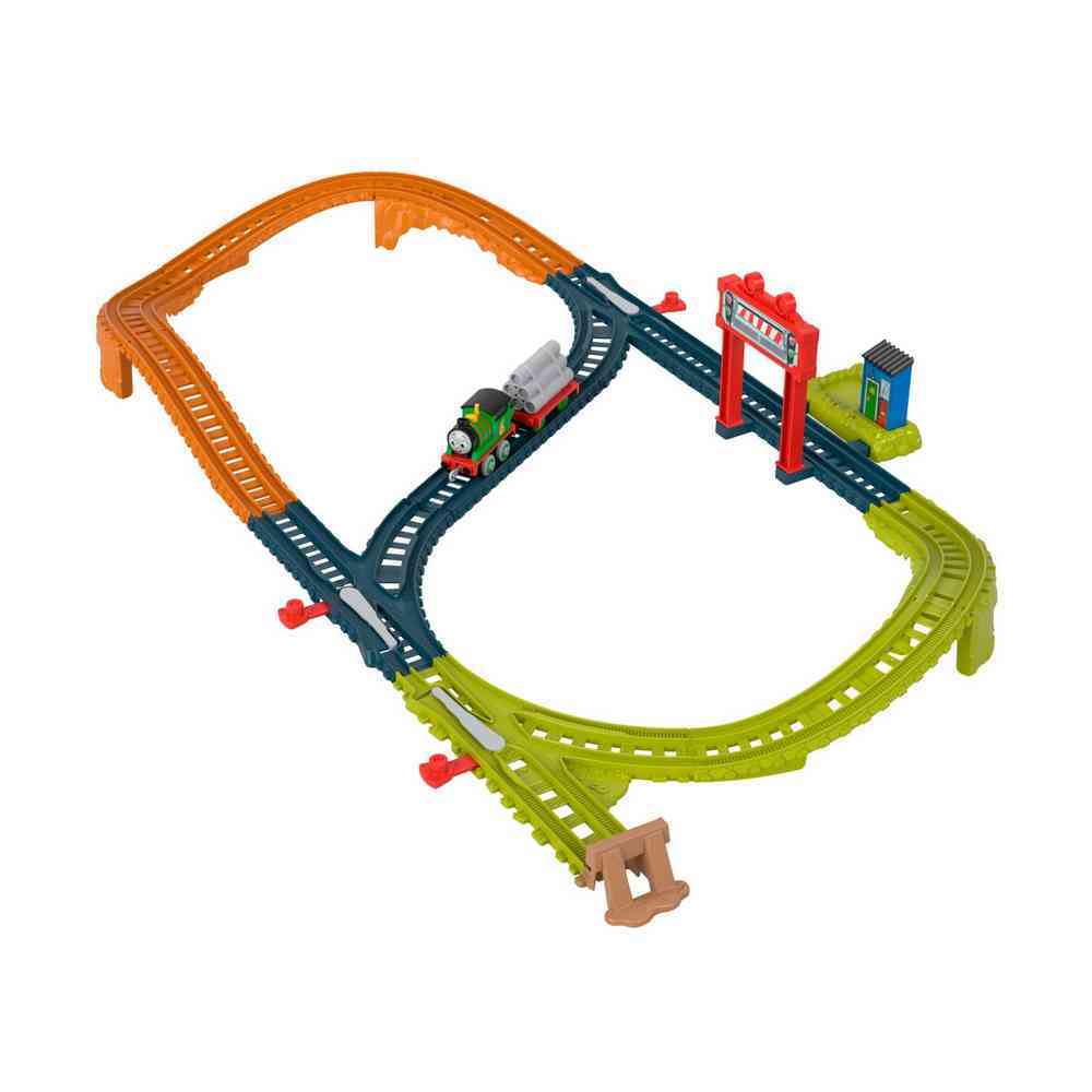 Die-Cast Push Along Train and Track Set - Percy's Delivery Circuit