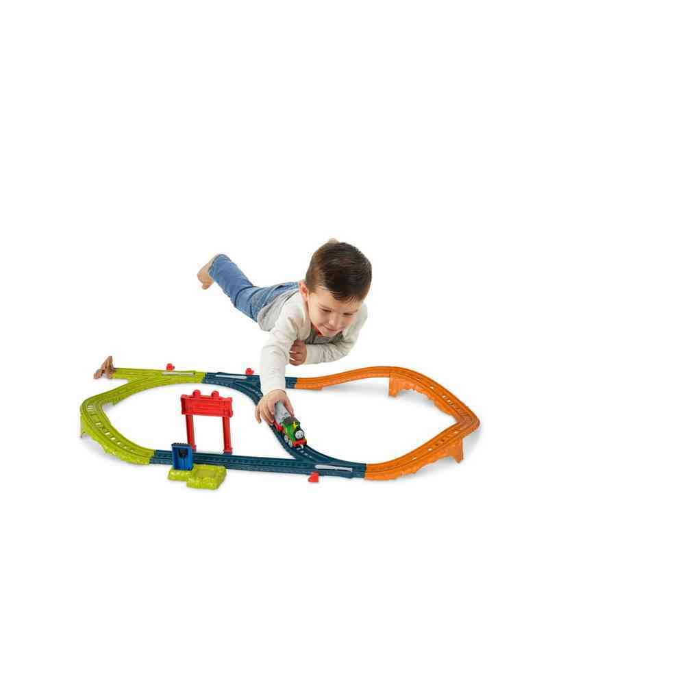 Die-Cast Push Along Train and Track Set - Percy's Delivery Circuit