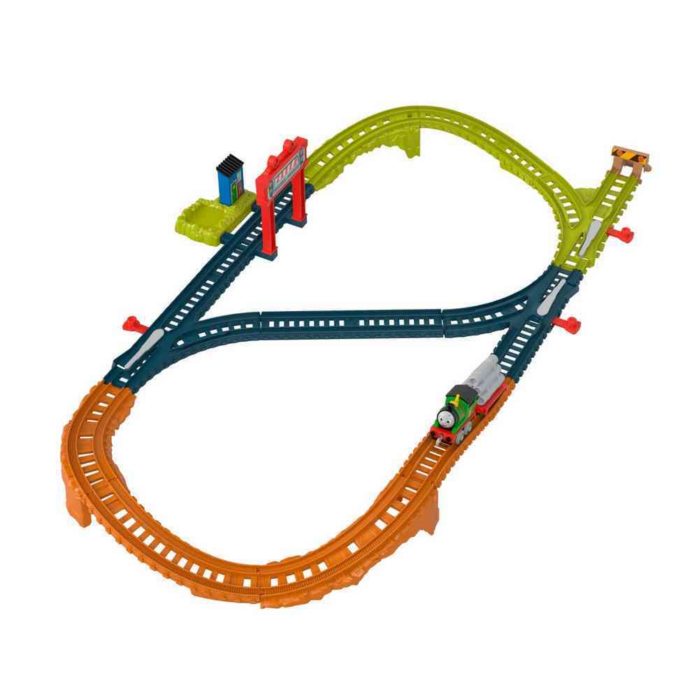 Die-Cast Push Along Train and Track Set - Percy's Delivery Circuit