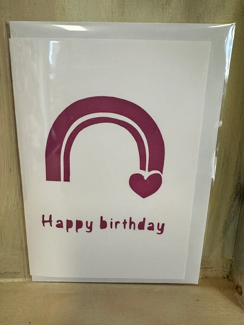 Birthday Card - Rainbow