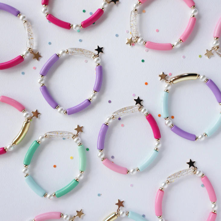 Love Glitter & Magic Elastic Bracelet