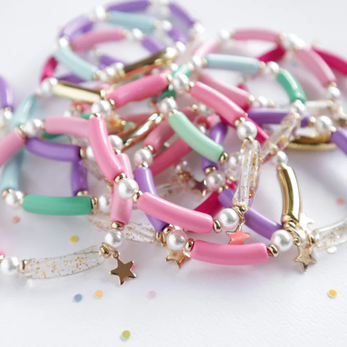 Love Glitter & Magic Elastic Bracelet