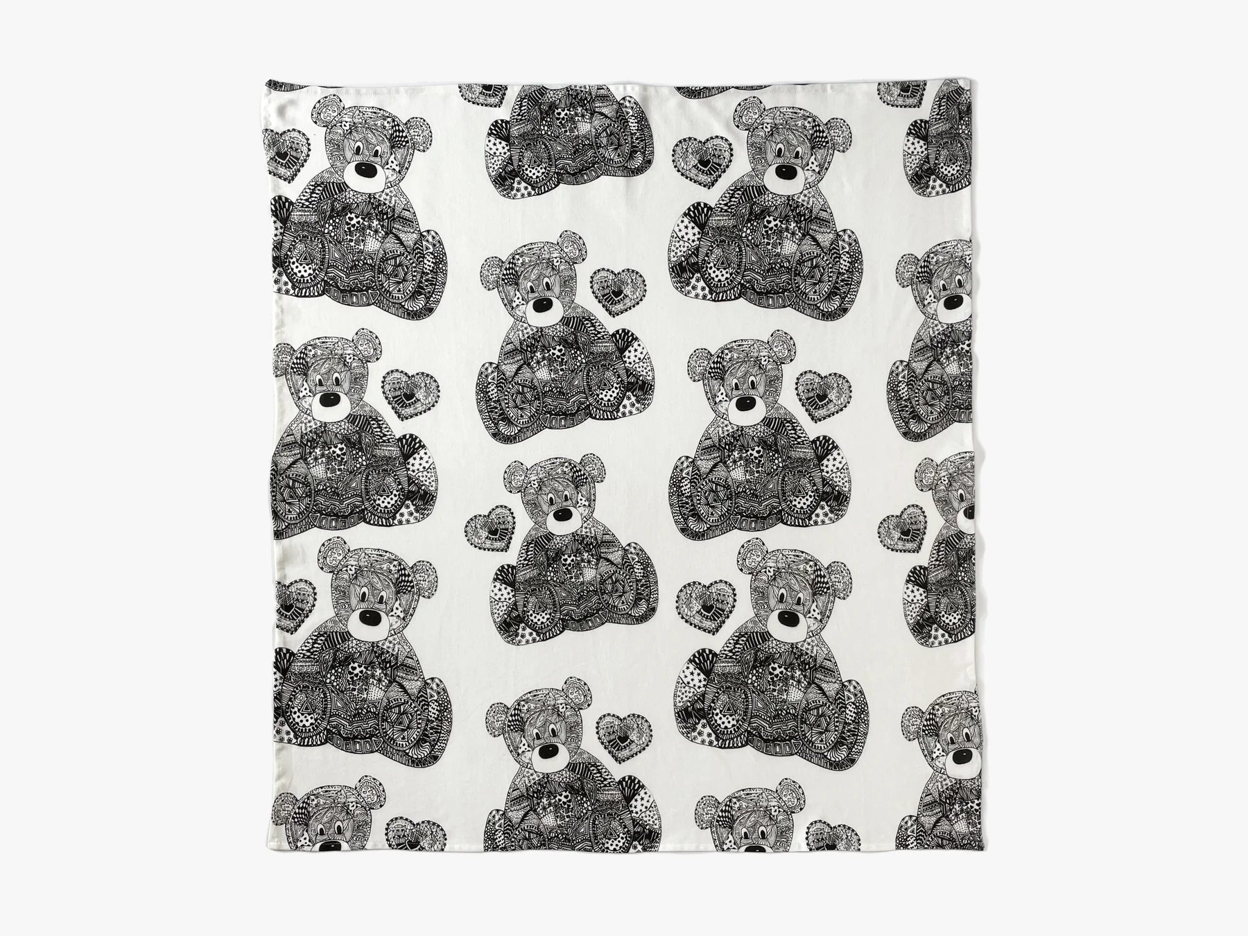 Organic Jersey Wrap - Tallulah the Teddy