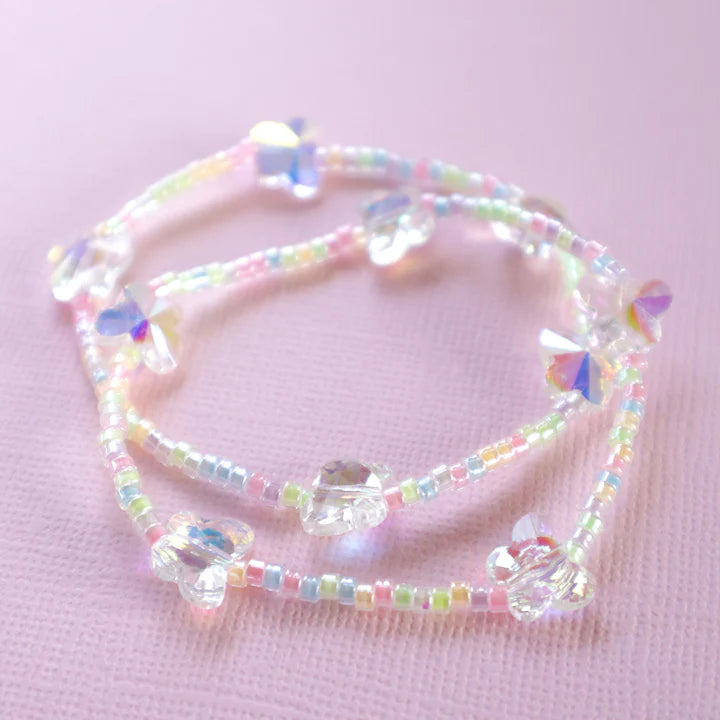 Crystal Butterfly BBF Bracelet