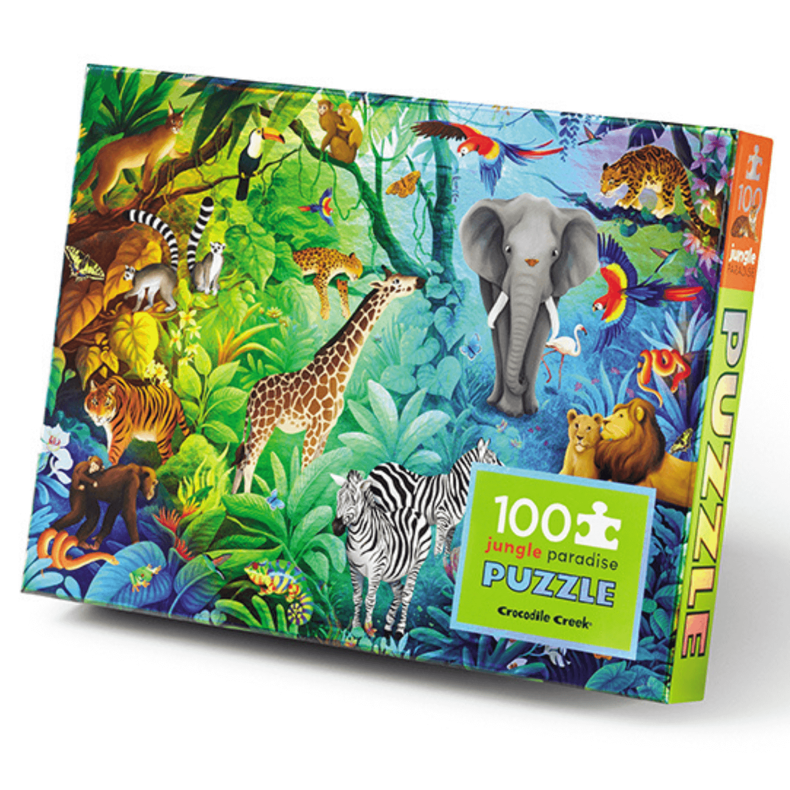 Holographic Puzzle 100 pc - Jungle Paradise