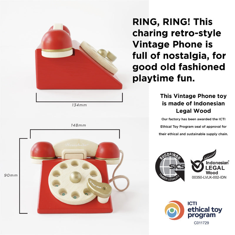 Honeybake - Vintage Phone