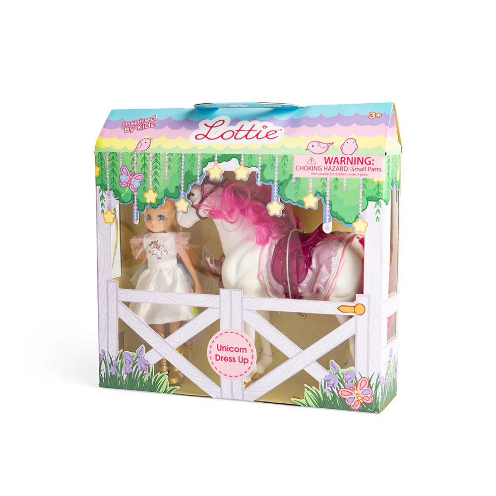 Lottie - Pony Pals & Unicorn Dress Up Doll Set