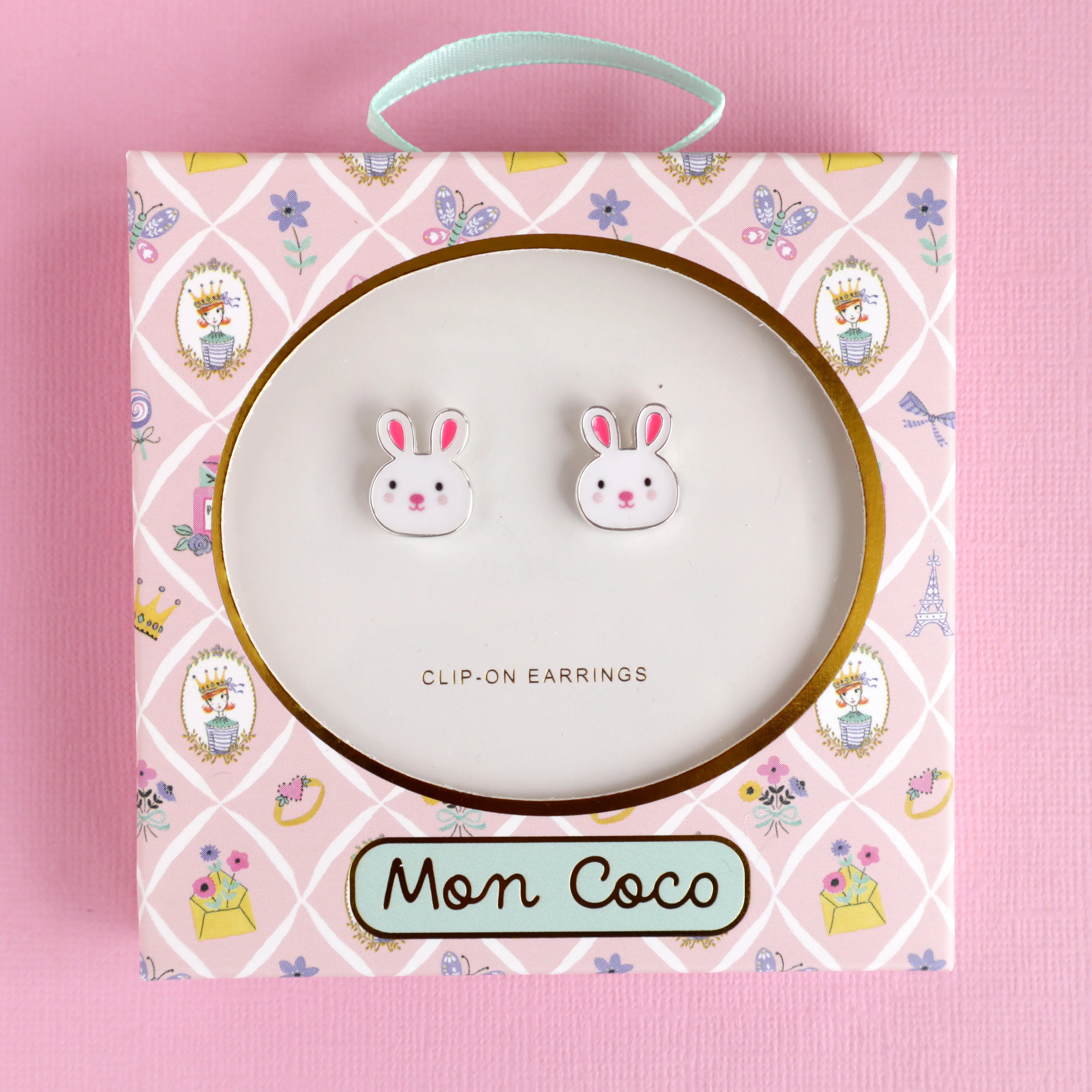 Bunny Clip-On Earrings