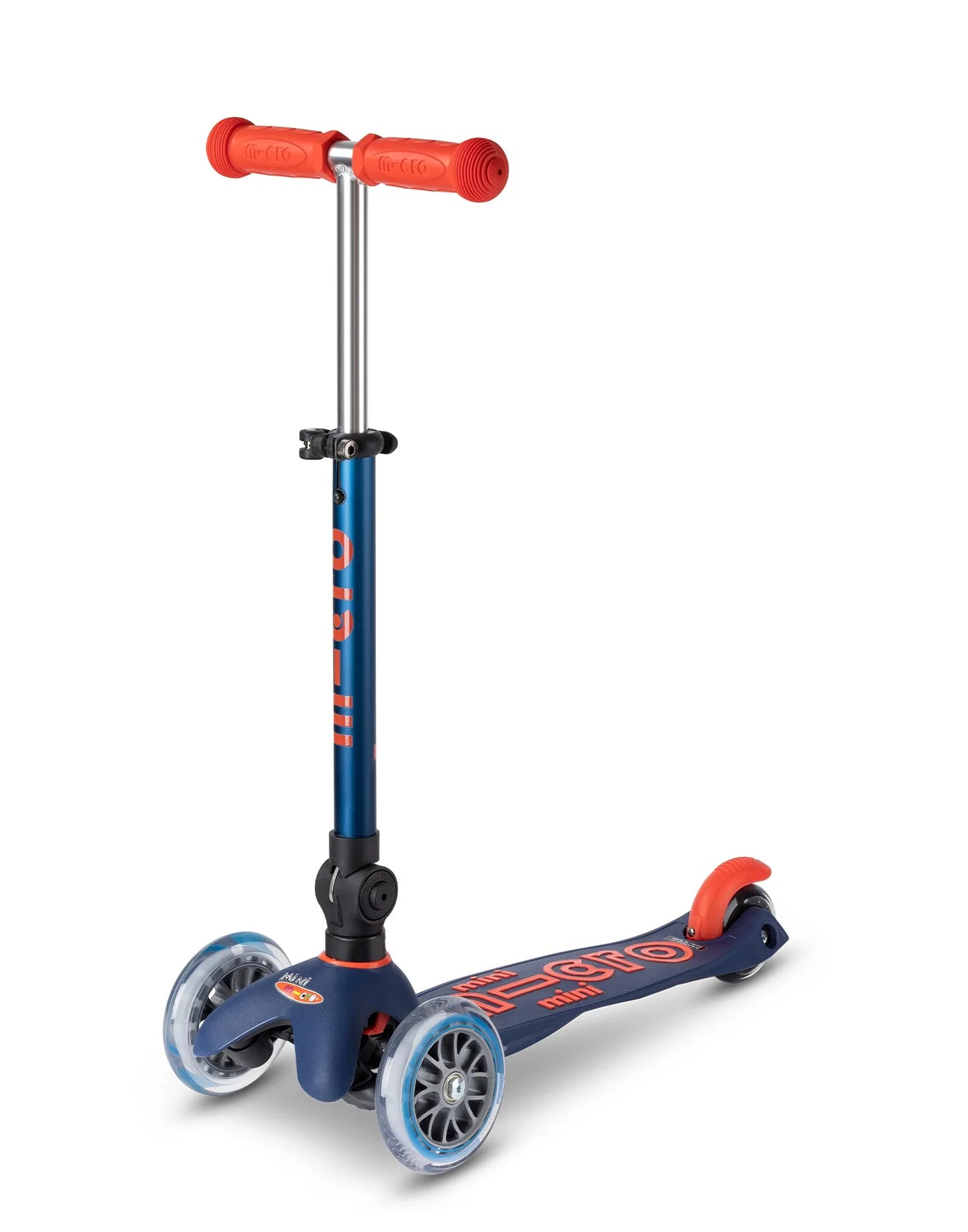 Micro Mini Deluxe Scooter - Foldable - Navy Blue 2-5 years