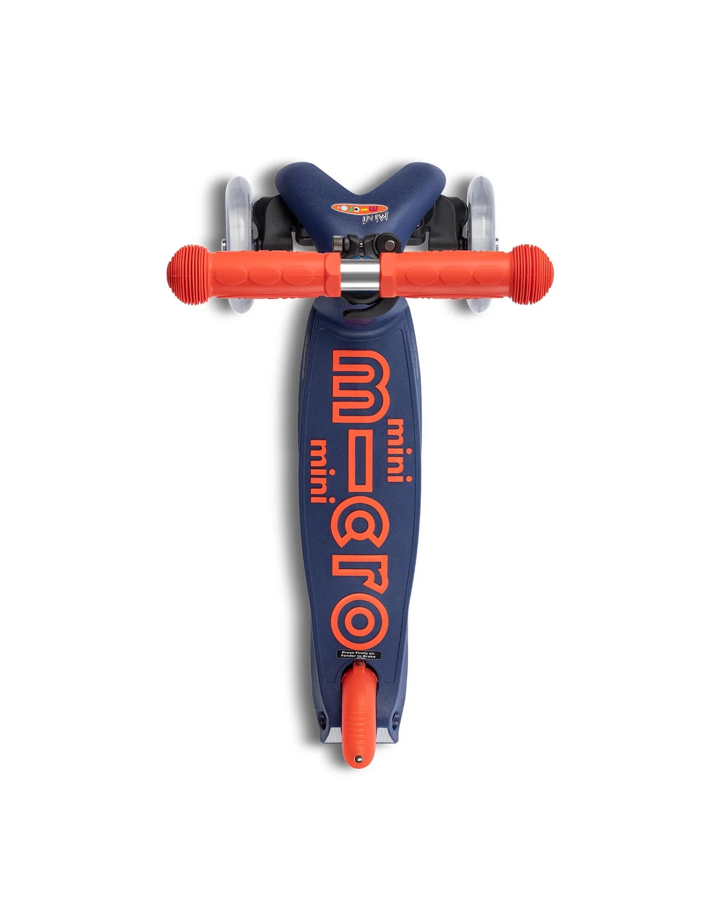 Micro Mini Deluxe Scooter - Foldable - Navy Blue 2-5 years