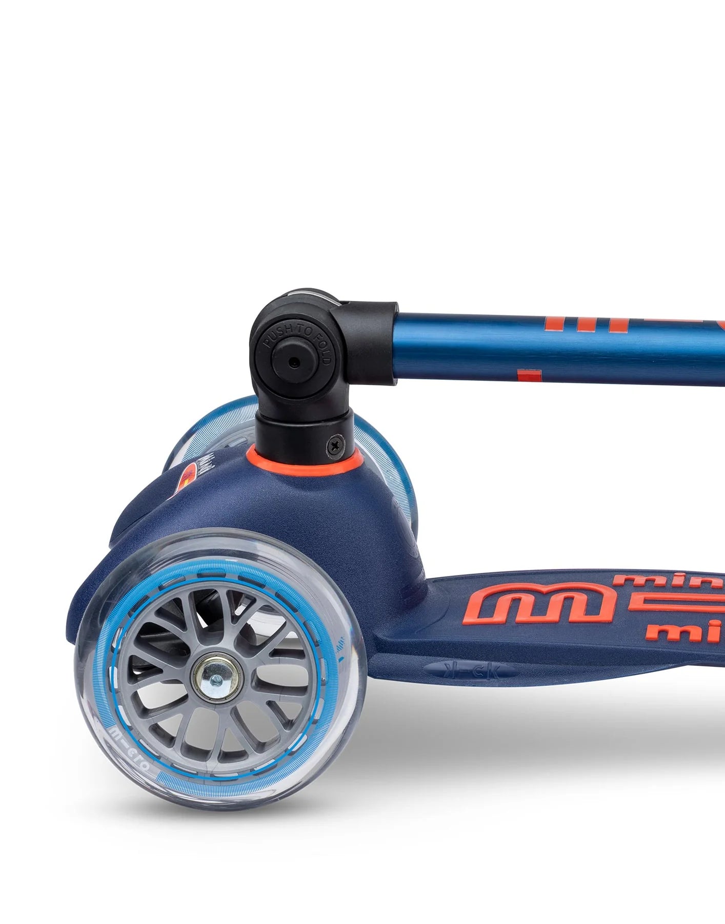 Micro Mini Deluxe Scooter - Foldable - Navy Blue 2-5 years