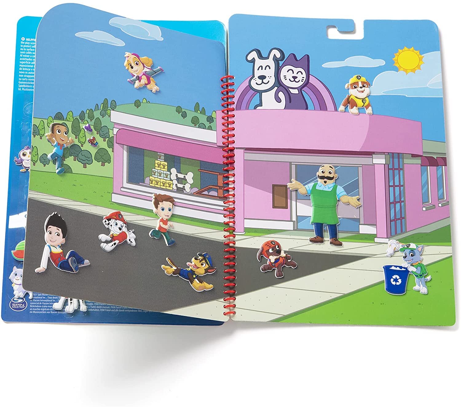 Melissa & Doug – Paw Patrol - Puffy Stickers - Adventure Bay