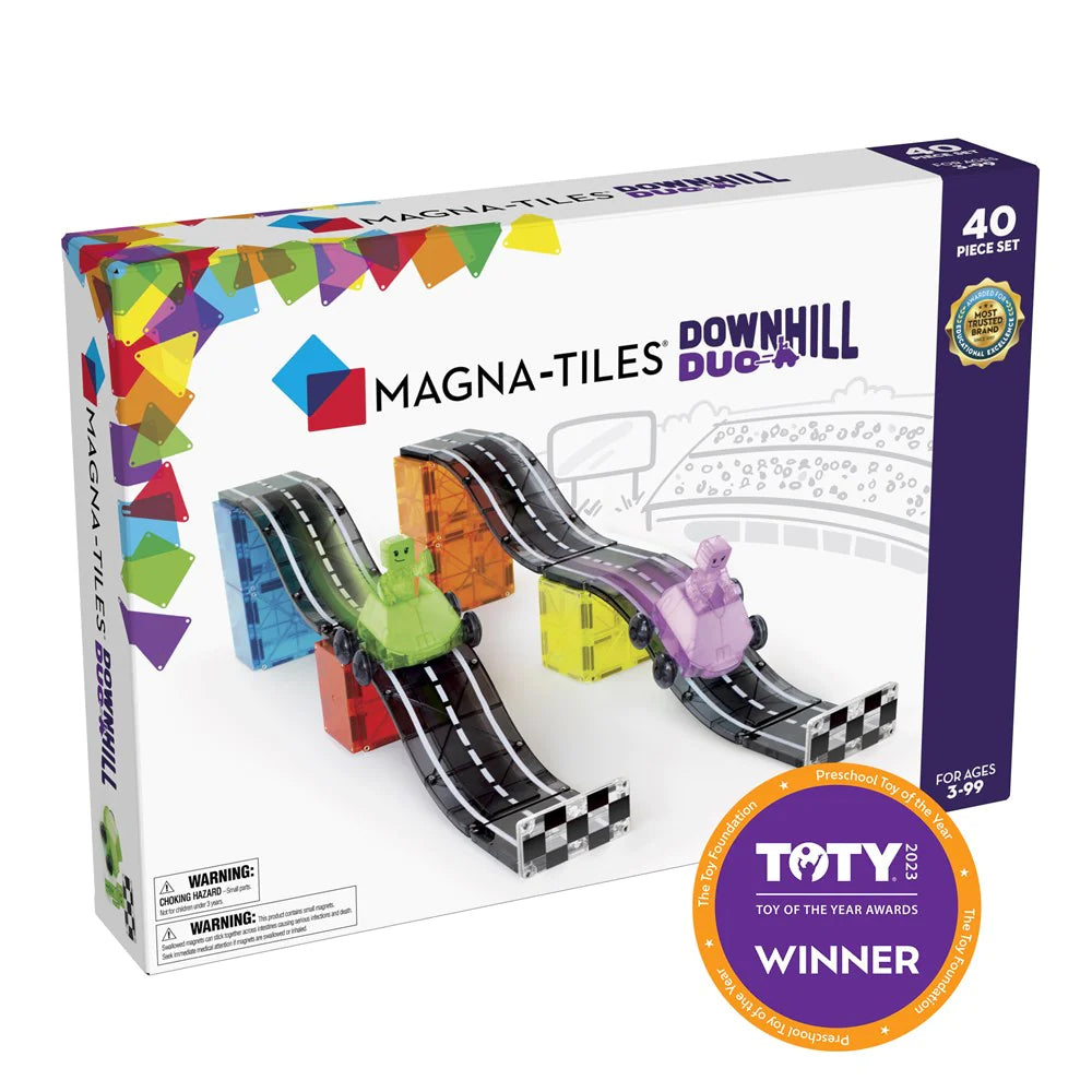 Magna-Tiles - Downhill Duo - 40 Piece Set