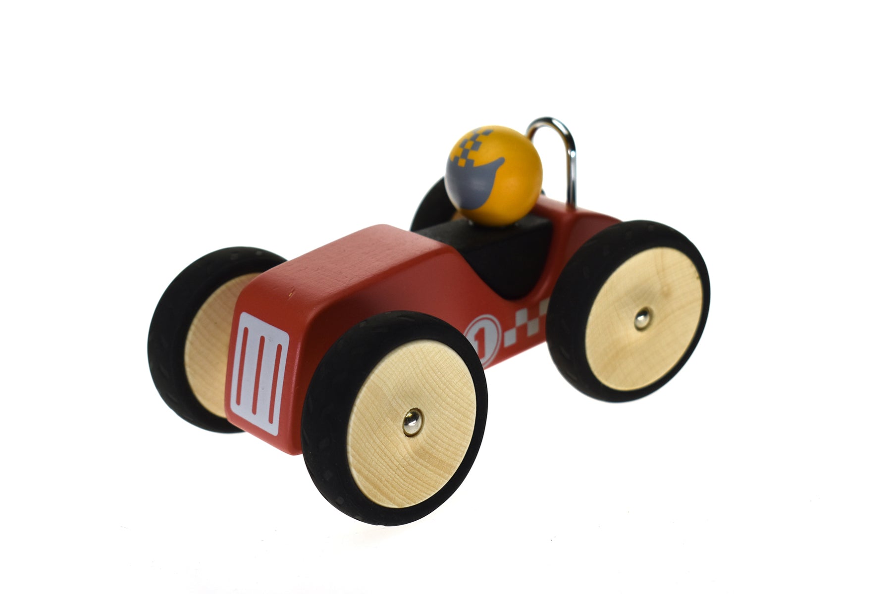 Kaper Kidz - Wooden Retro Racing Car - Red