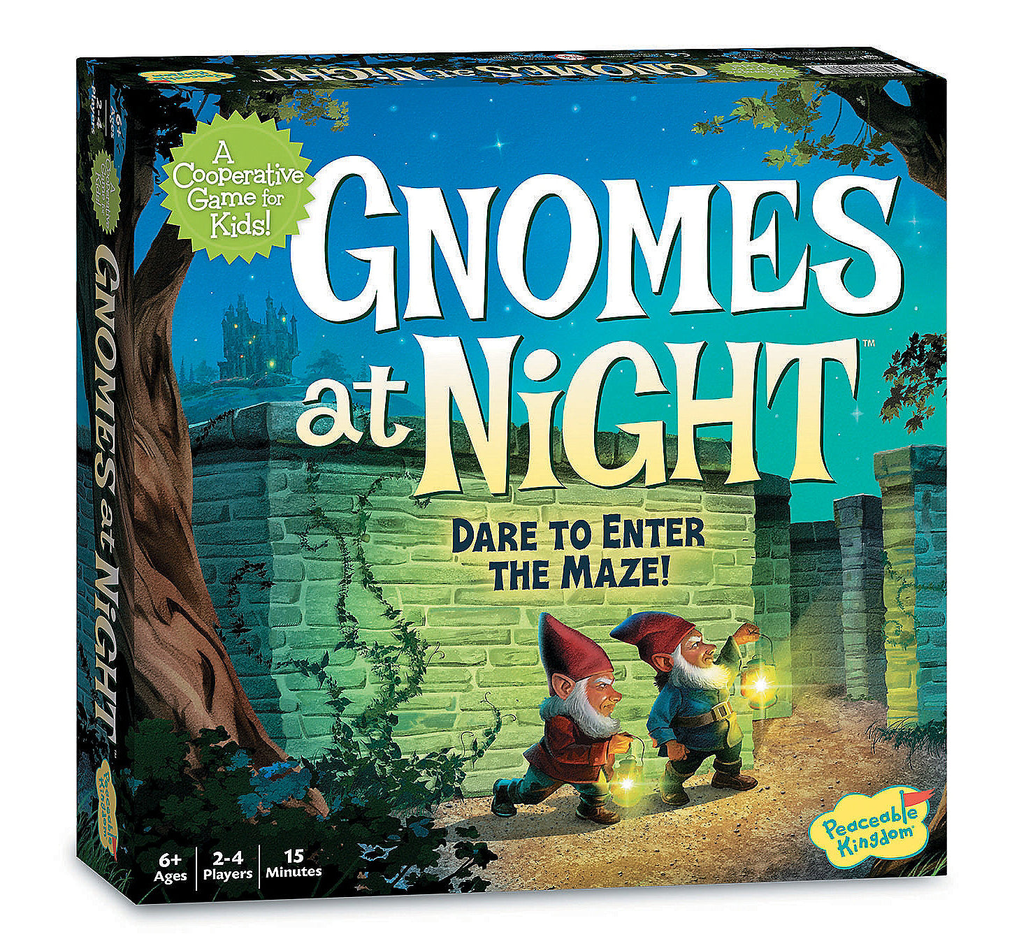 Peaceable Kingdom - Gnomes at Night - A Cooperative Board Game