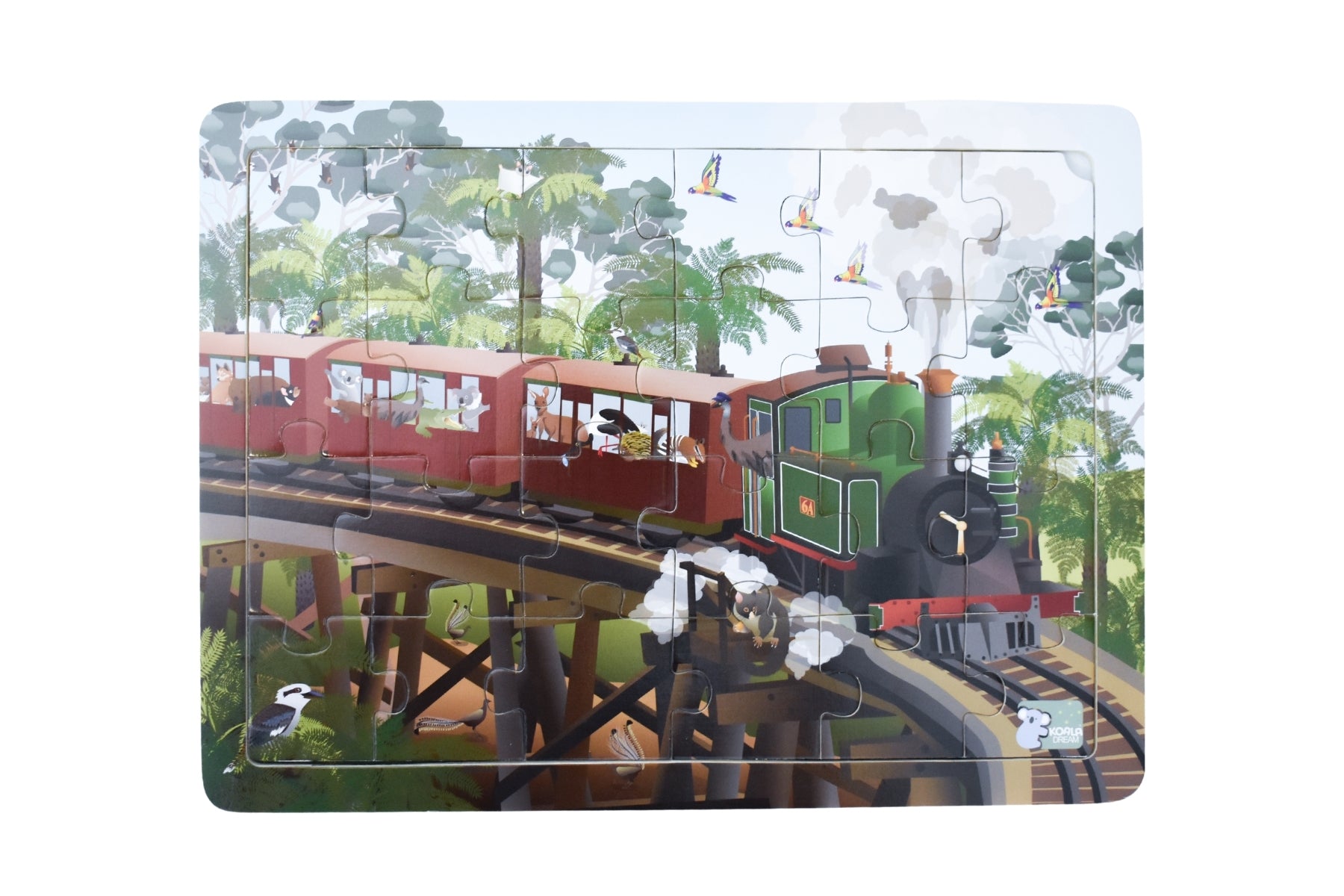 All Aboard Aussie Animals Puzzle