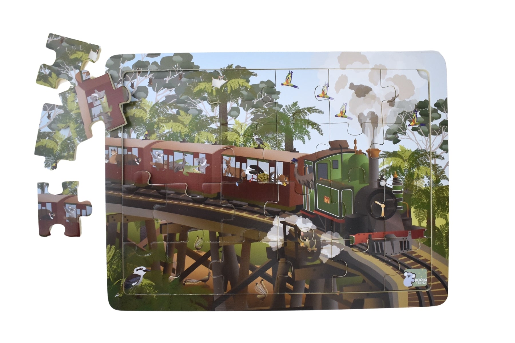 All Aboard Aussie Animals Puzzle