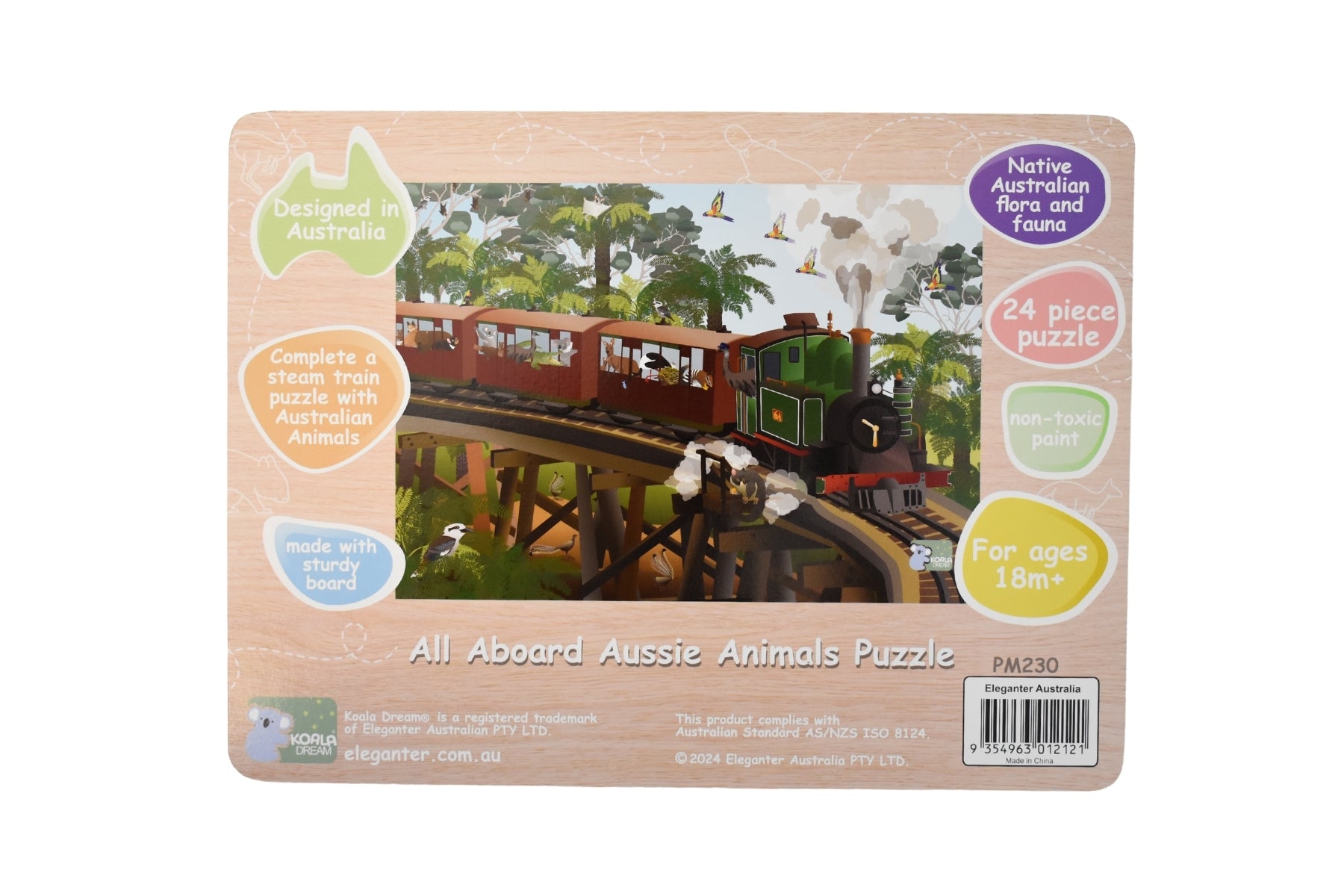 All Aboard Aussie Animals Puzzle