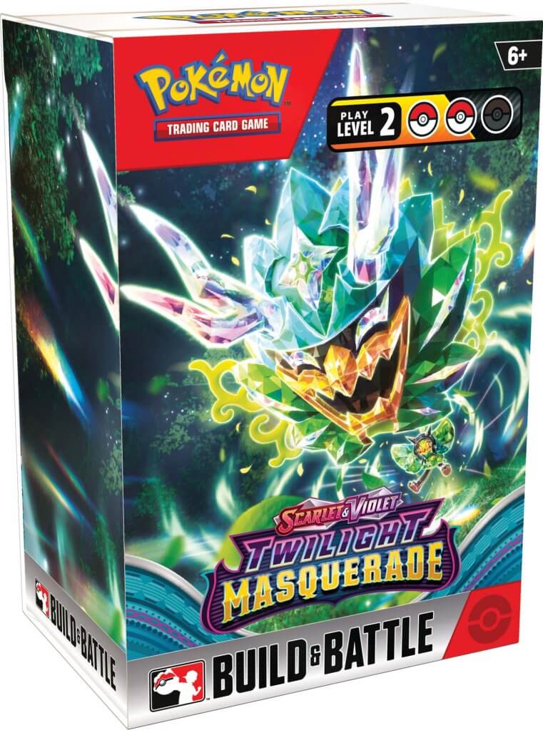 Pokémon TCG: Scarlet & Violet 6 - Twilight Masquerade Build and Battle Box