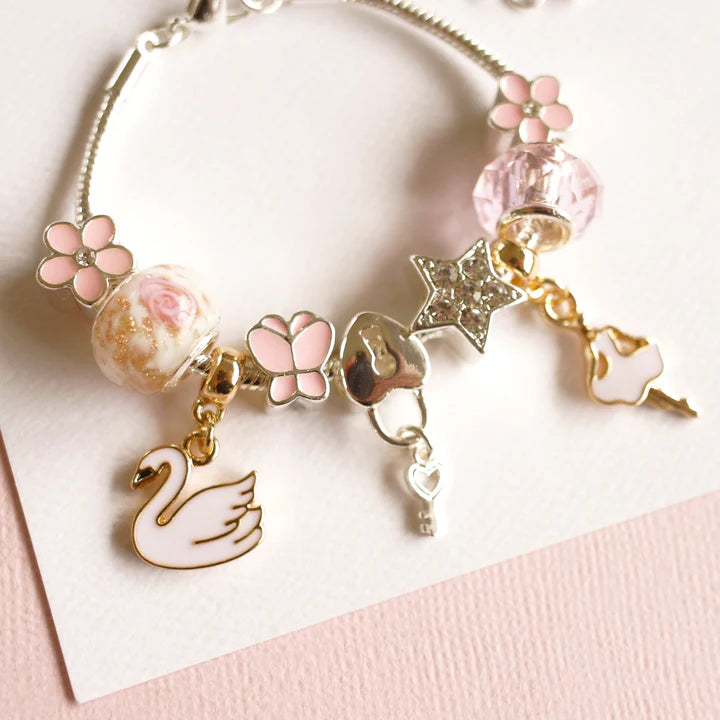 Swan Lake Charm Bracelet