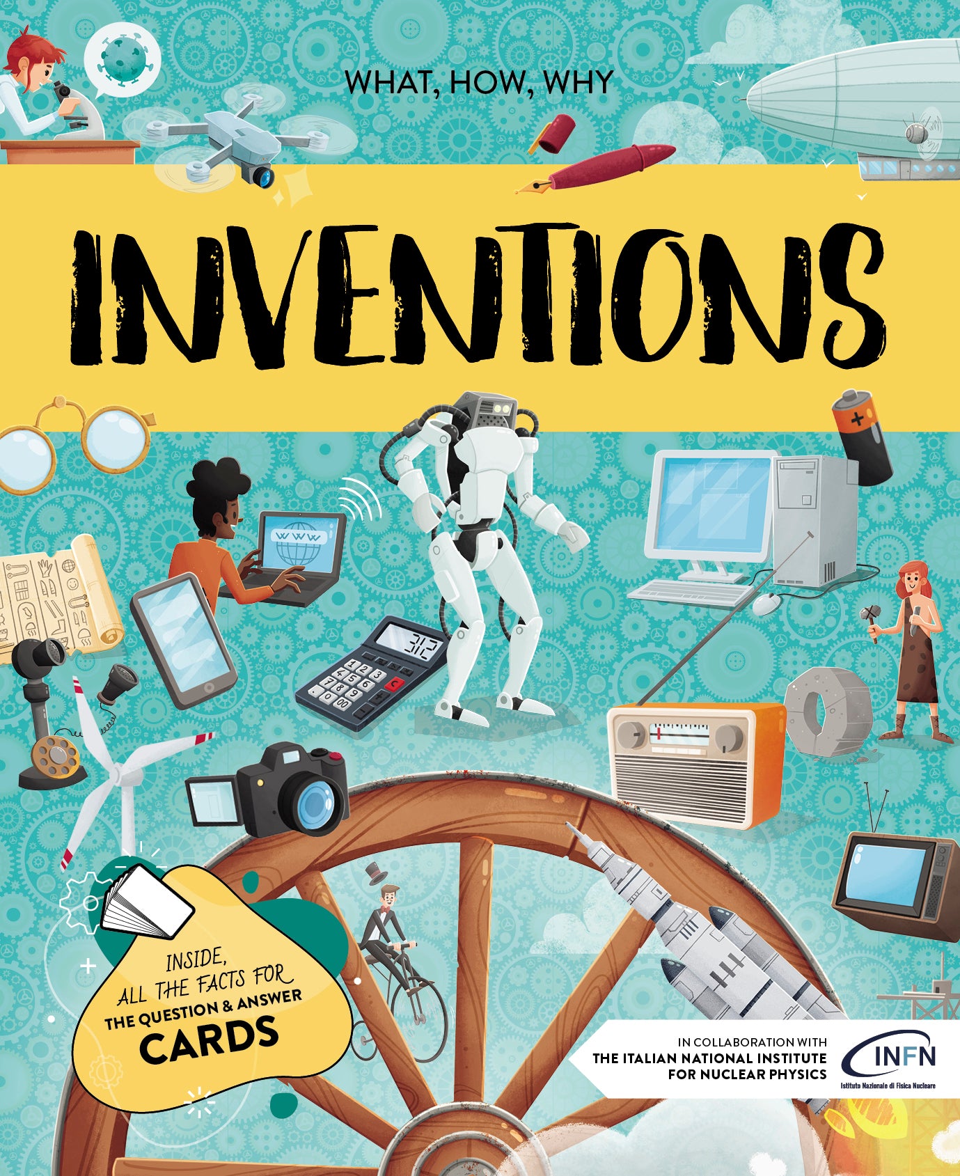 The Ultimate Atlas and Puzzle Set - Inventions, 500 pcs