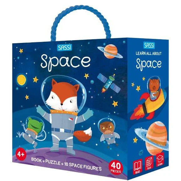 Sassi 3D Puzzle & Book Set - Space