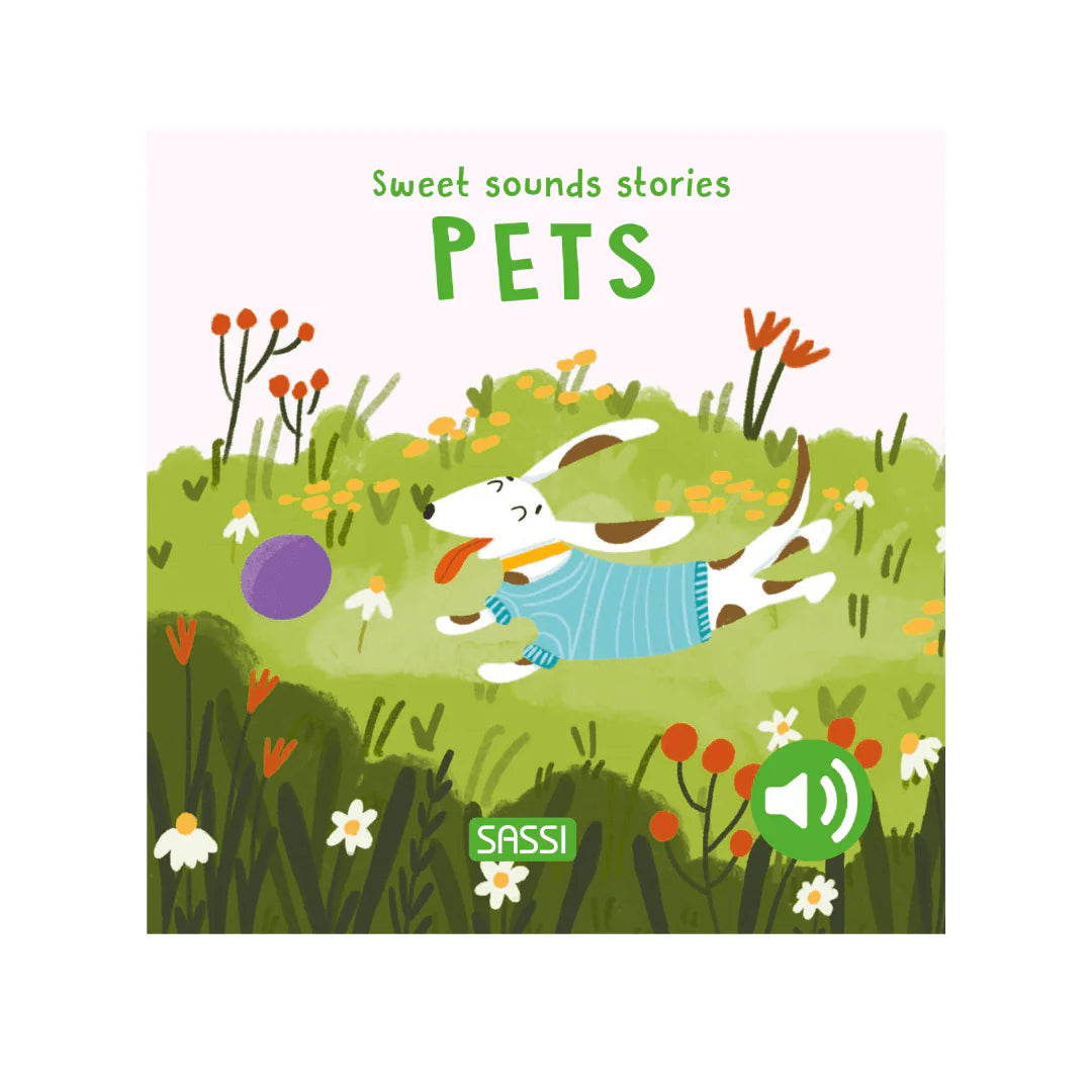 Sweet Sounds Stories Board Book - Pets