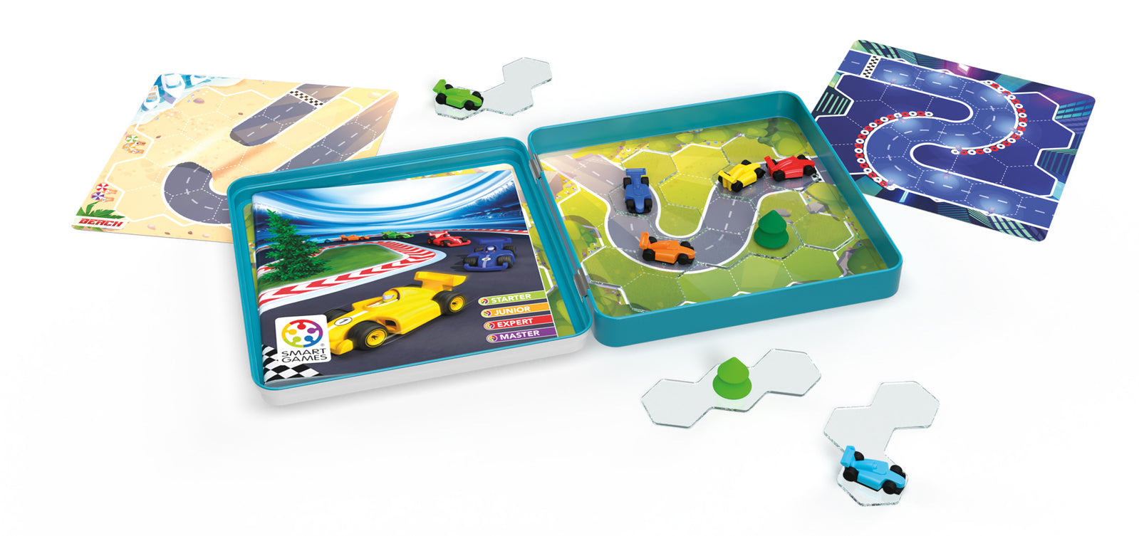 Smart Games - Magnetic Travel Puzzle Game - Pole Position