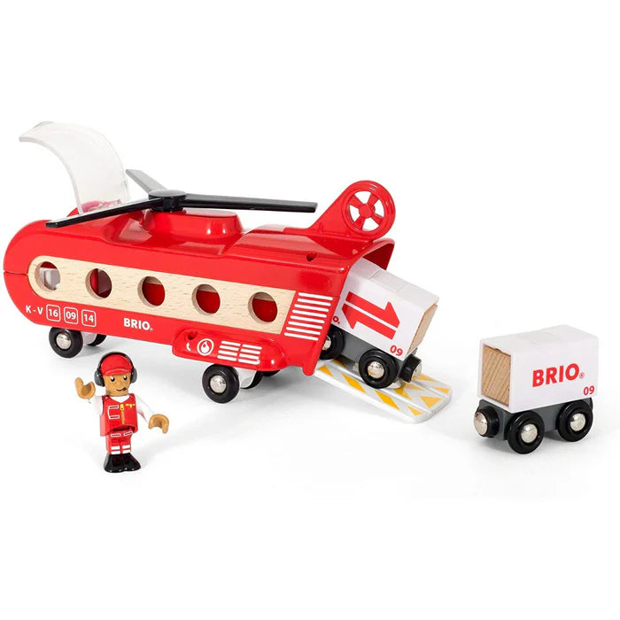 BRIO - Cargo Transport Helicopter (8 Pieces) (33886)