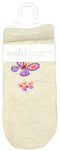 Toshi Organic Ankle Socks - Butterfly Bliss