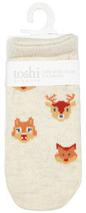 Toshi Organic Ankle Socks - Enchanted Forest