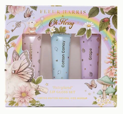 X Fleur Harris Fairyland Collection - Natural Lip Gloss Set