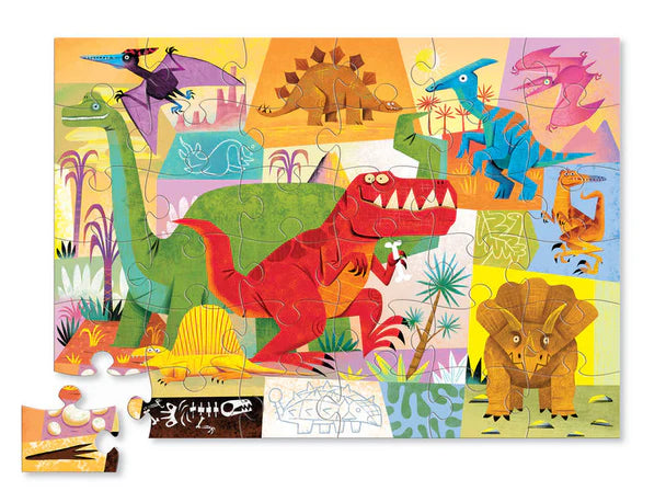 Crocodile Creek - Classic Floor Puzzle 36pc - Dinosaur