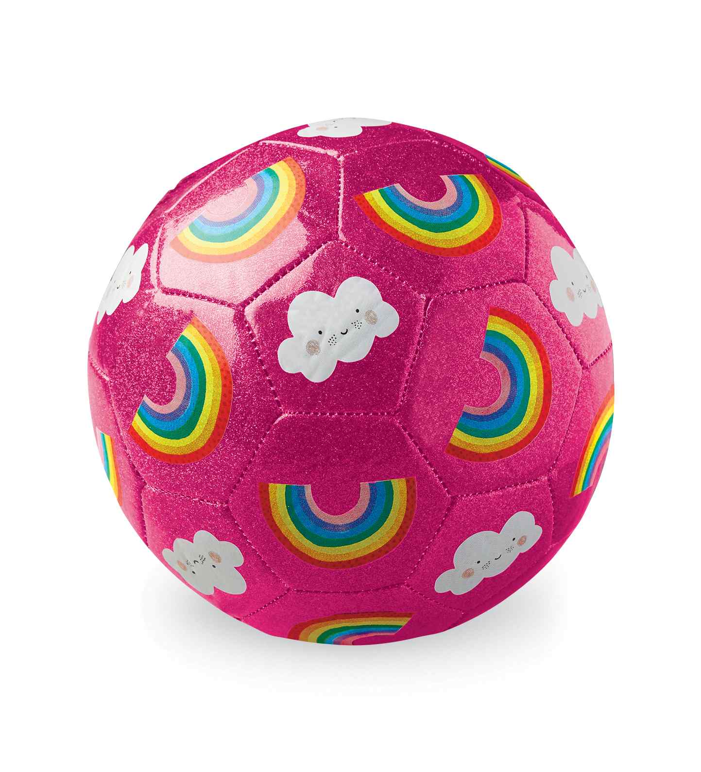 Glitter Soccer Ball - Rainbow (Size 3)