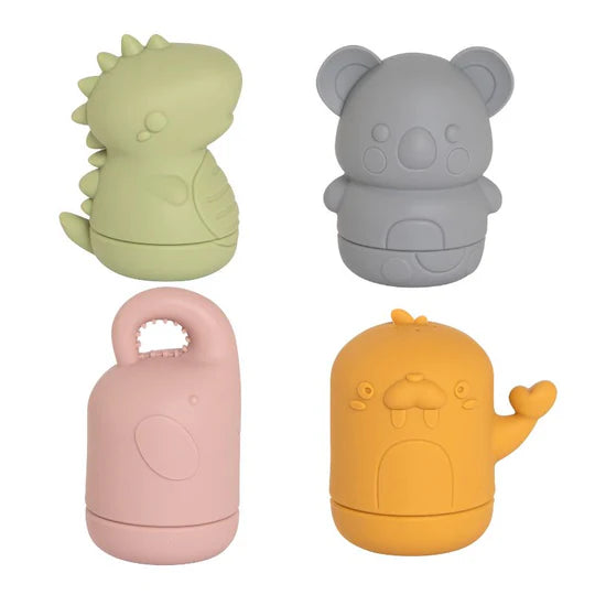 Silicone Bath Toys - Animal Friends