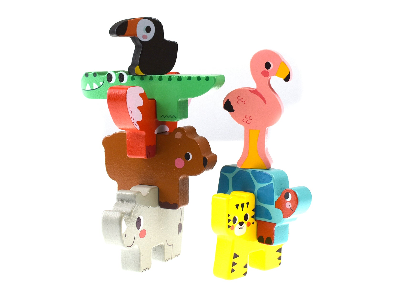 Stacking Animal Blocks