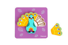 Tooky Toy - 6 in 1 Mini Animal Puzzle