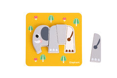 Tooky Toy - 6 in 1 Mini Animal Puzzle