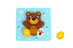 Tooky Toy - 6 in 1 Mini Animal Puzzle