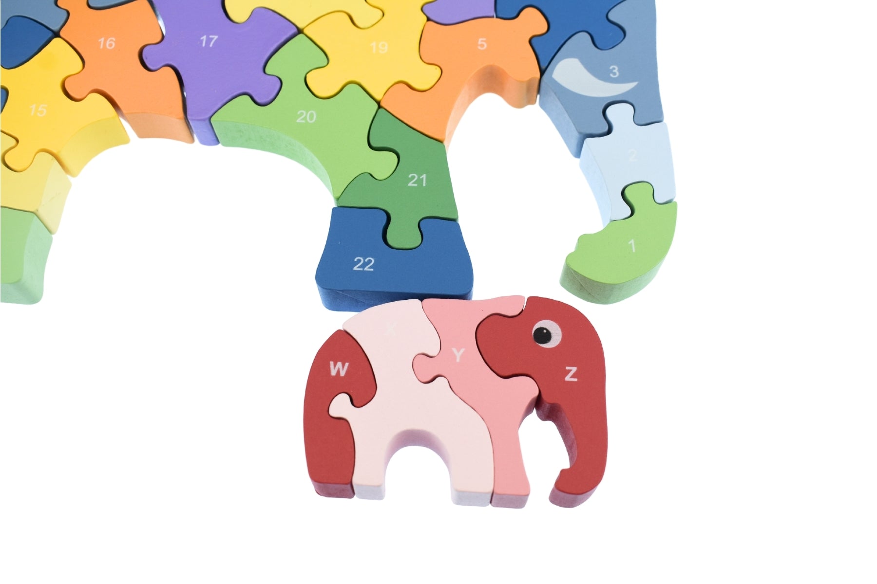 Kaper Kidz - Elephant A-Z Chunky Jigsaw Puzzle