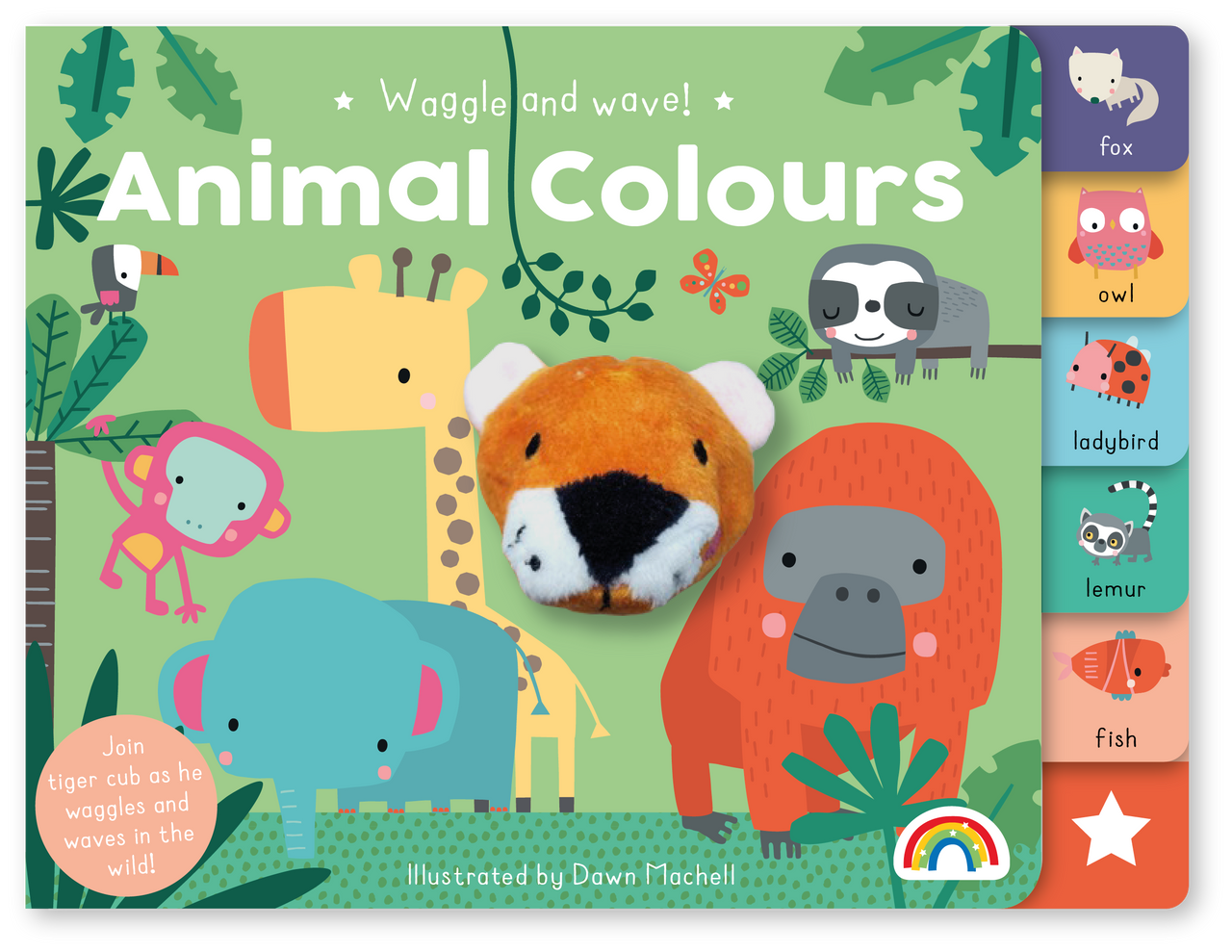 Waggle and Wave - Animal Colours