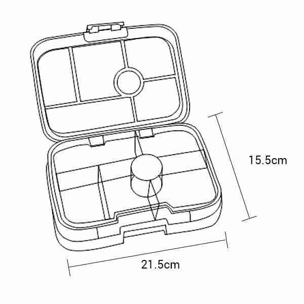 Yumbox - Original Lunchbox, 6 compartments